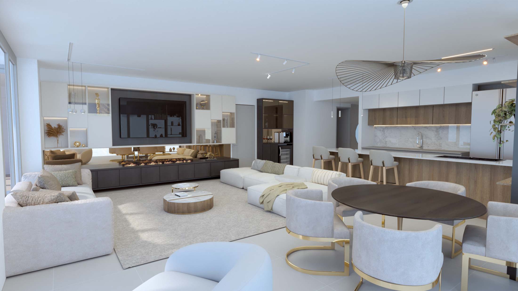 1_0003_SALA - VISTA 2 Wellness clinic main therapy room, designed by Beatrice Leupold